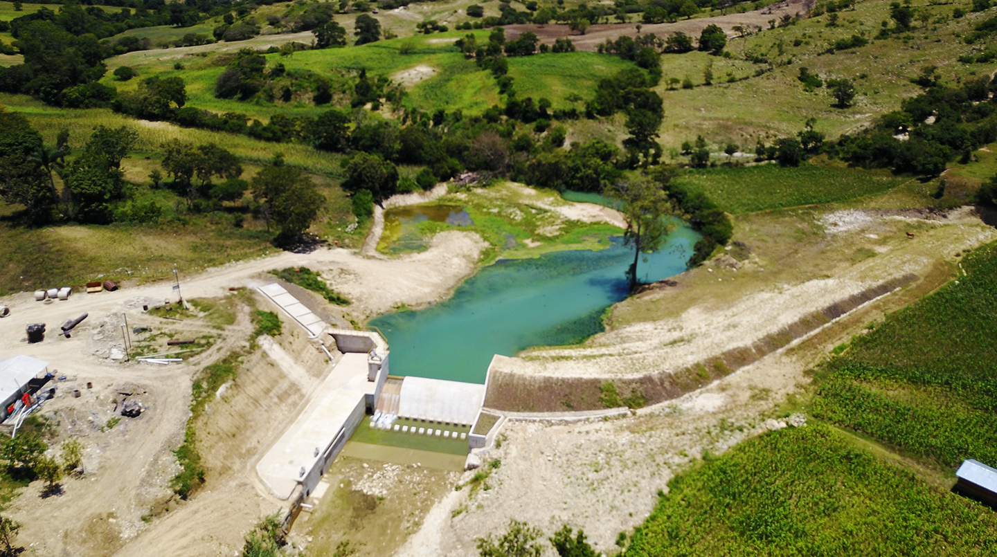 Storage Dam on the Yacahueque River